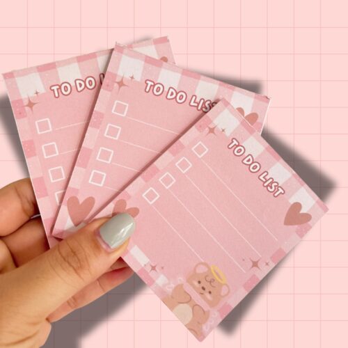 Angel Bear Mini Notepad