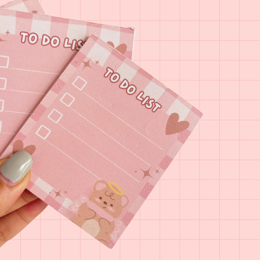 Angel Bear Mini Notepad - Image 3