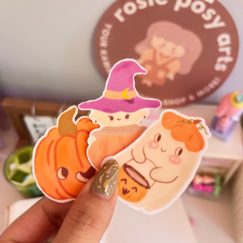 Cute Pumpkin Ghost Halloween