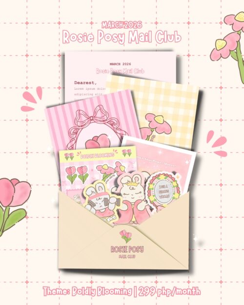 March Rosie Posy Mail Club