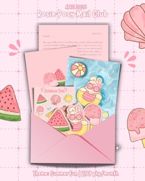 April Rosie Posy Mail Club