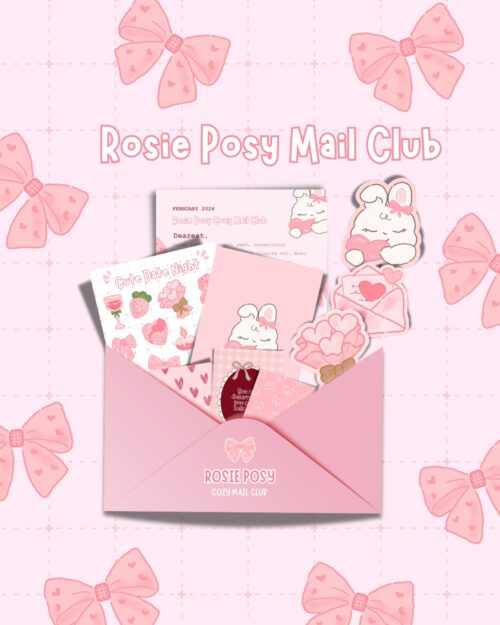 February Rosie Posy Mail Club