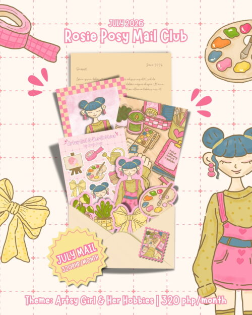 July Rosie Posy Mail Club