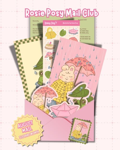 August Rosie Posy Mail Club