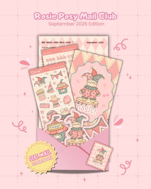 September Rosie Posy Mail Club