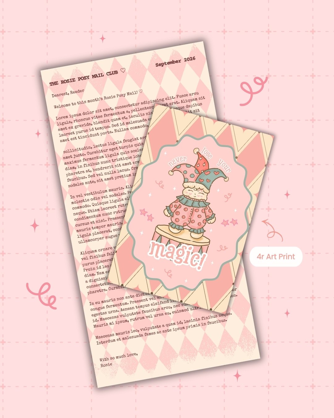 September Rosie Posy Mail Club - Image 3